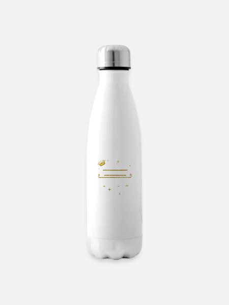 queens born MAY - Isolierflasche - Weiß