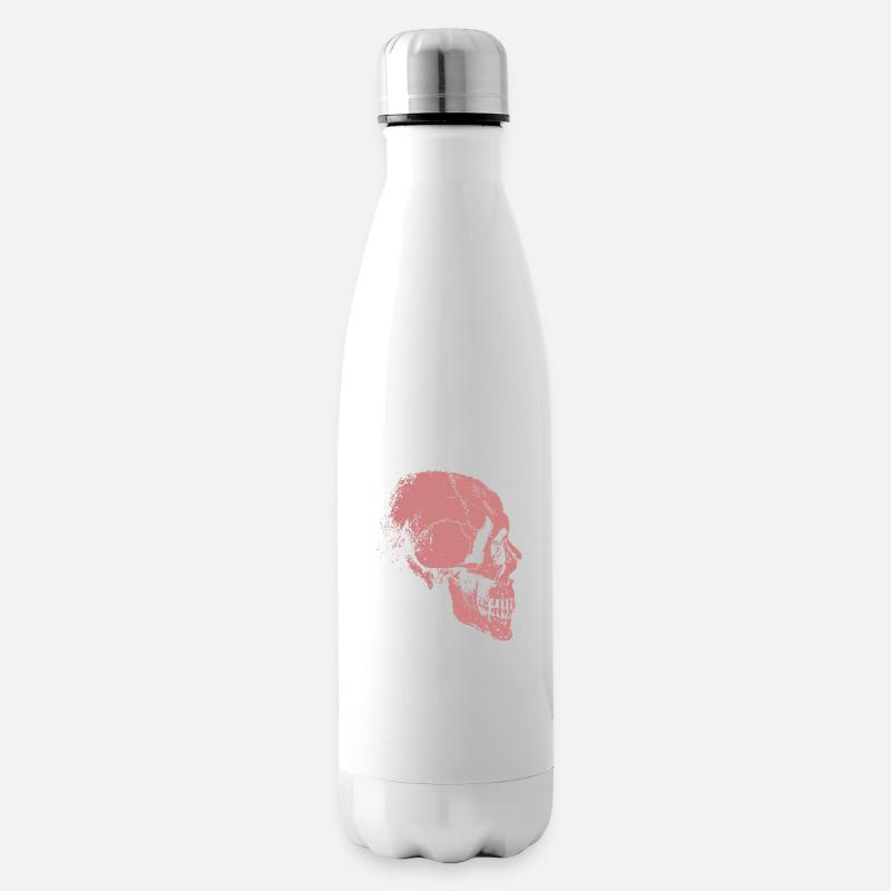 skeleton - Insulated Water Bottle - white