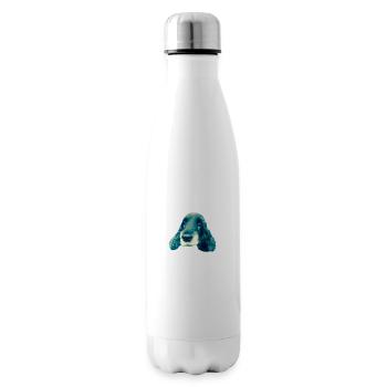 Cocker Spaniel - Bouteille isotherme - blanc - Droite