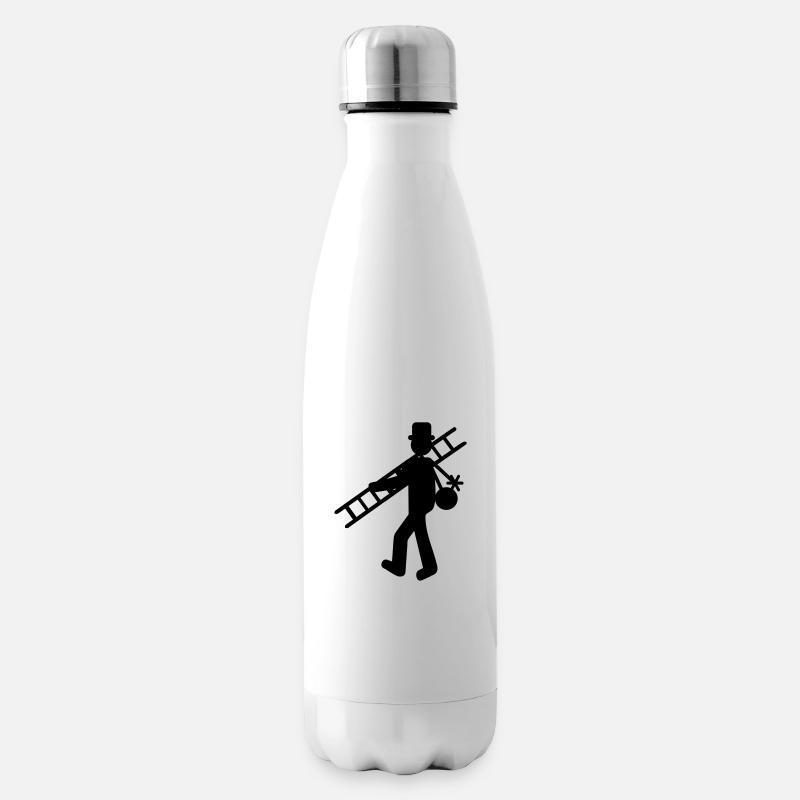 Schornsteinfeger - Isolierflasche - Weiß