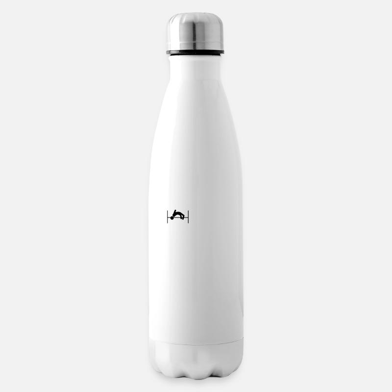 Hochsprung - Isolierflasche - Weiß