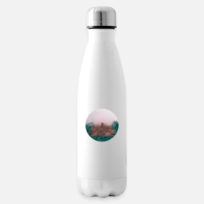 ambitionner - Bouteille isotherme - blanc