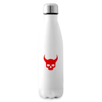 Devil Skull - Isolierflasche - Weiß - Rechts