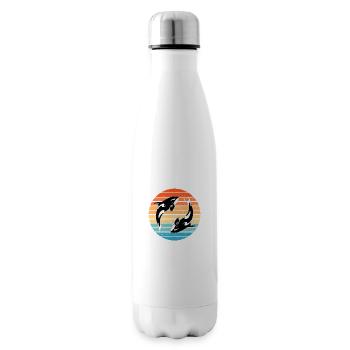 Orcas - Isolierflasche - Weiß - Rechts