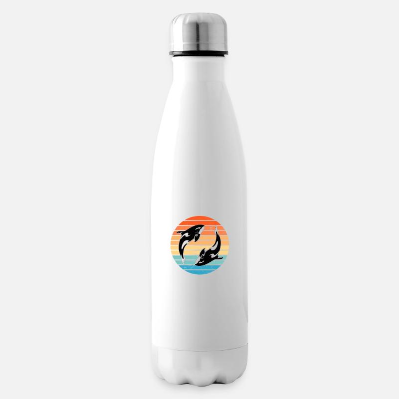 Orcas - Isolierflasche - Weiß