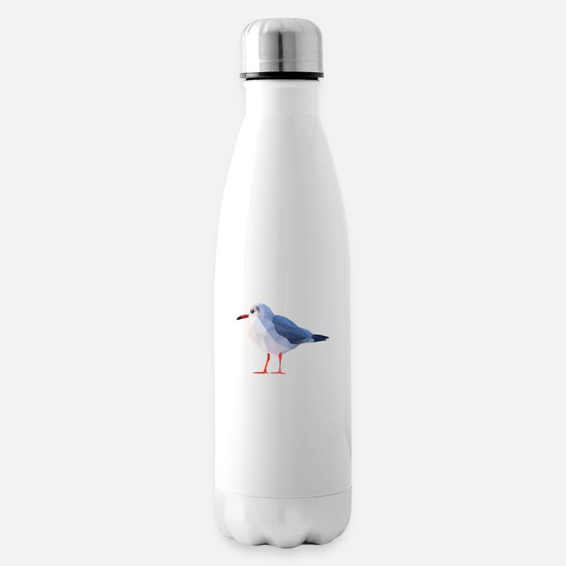Möwe - Isolierflasche - Weiß