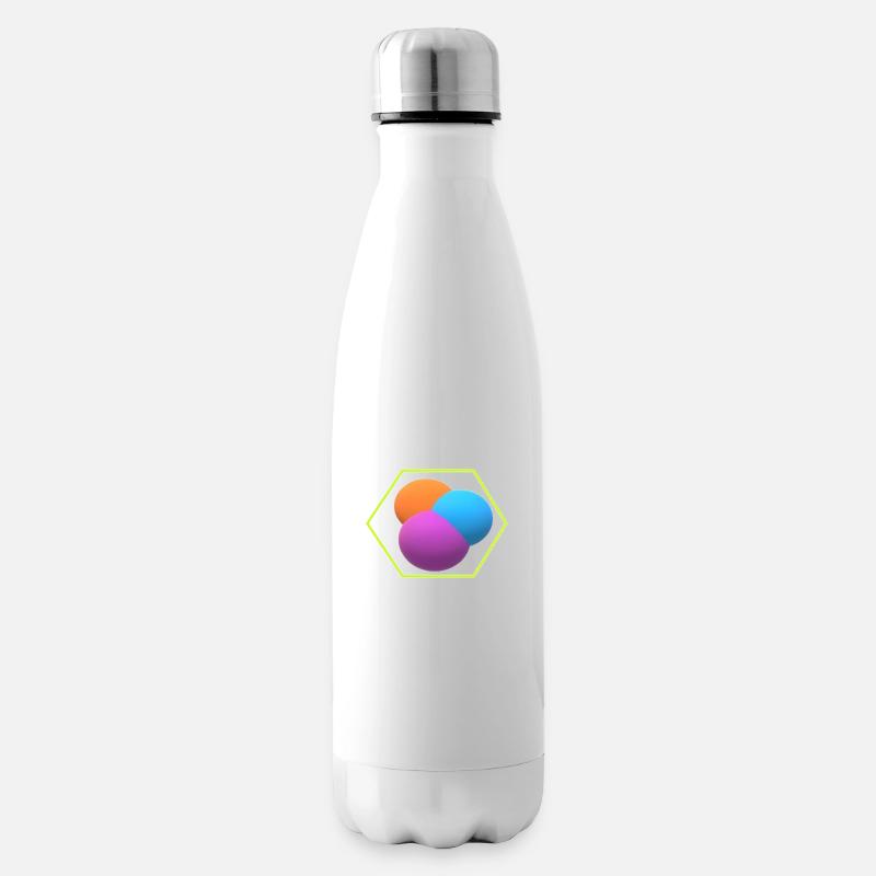 Molécule - Bouteille isotherme - blanc