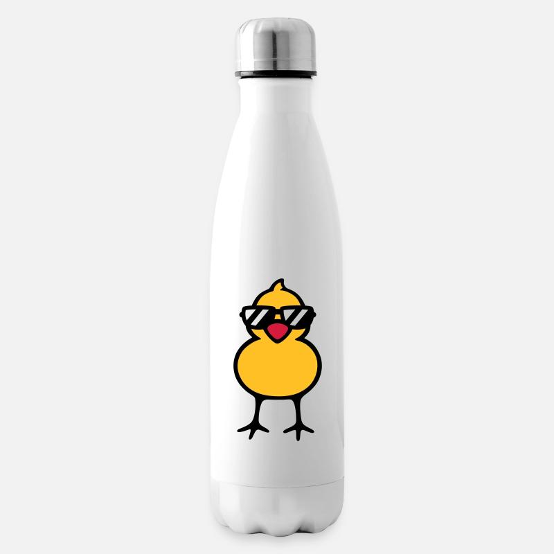 cool chick (rd) - Bouteille isotherme - blanc