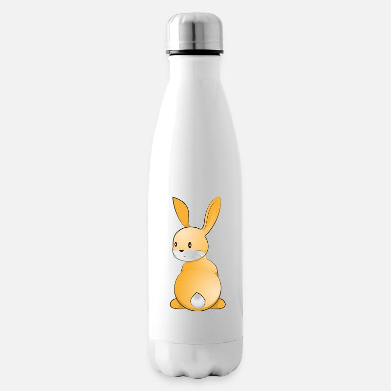 Hase - Isolierflasche - Weiß