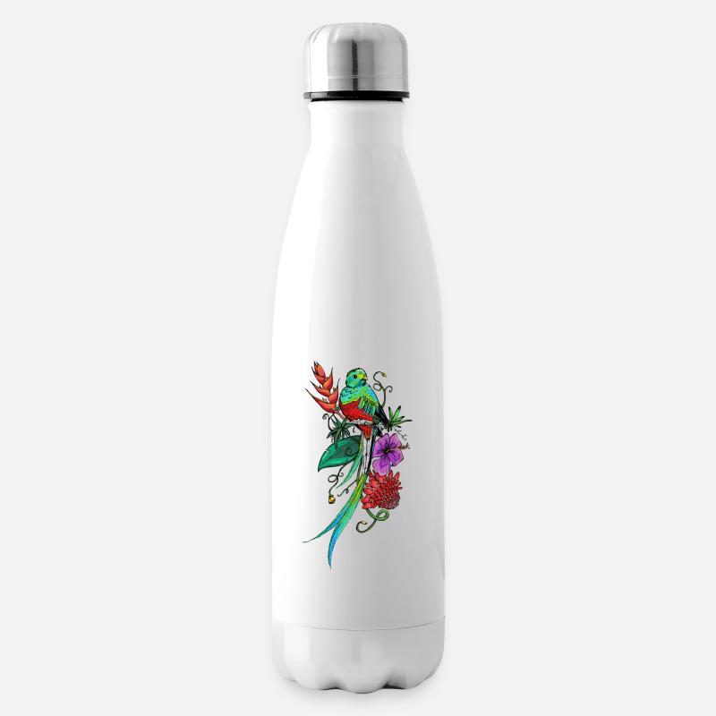 Quetzal - Isolierflasche - Weiß