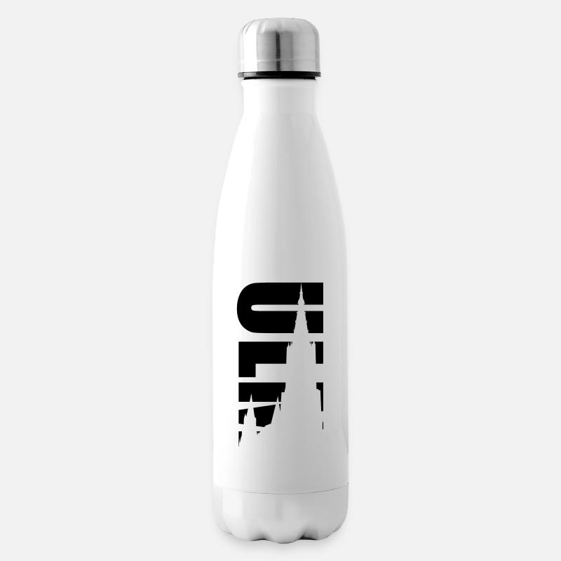 Ulm - Isolierflasche - Weiß