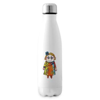 Vauda la poupée - Bouteille isotherme - blanc - Droite
