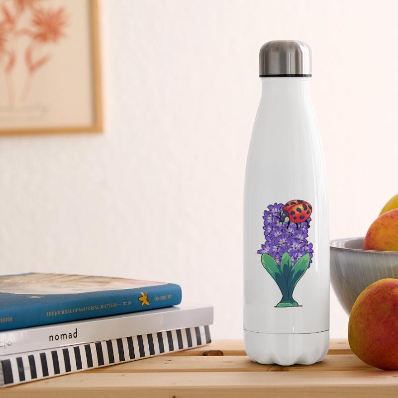 Spring Feeling Easter Ladybug Spring Nature Insulated Water Bottle