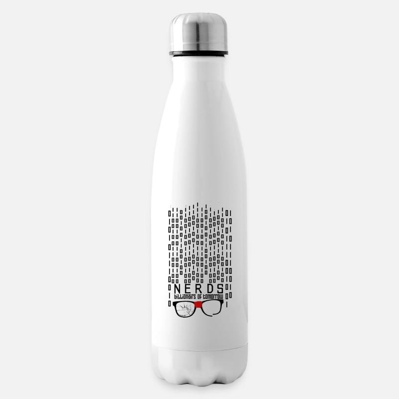 Milliardaire ringard - Bouteille isotherme - blanc