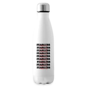 Fearless Black/Red - Insulated Water Bottle - white - Right