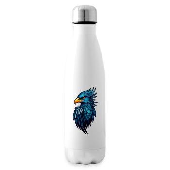 aigle - etats unis - usa - Bouteille isotherme - blanc - Droite