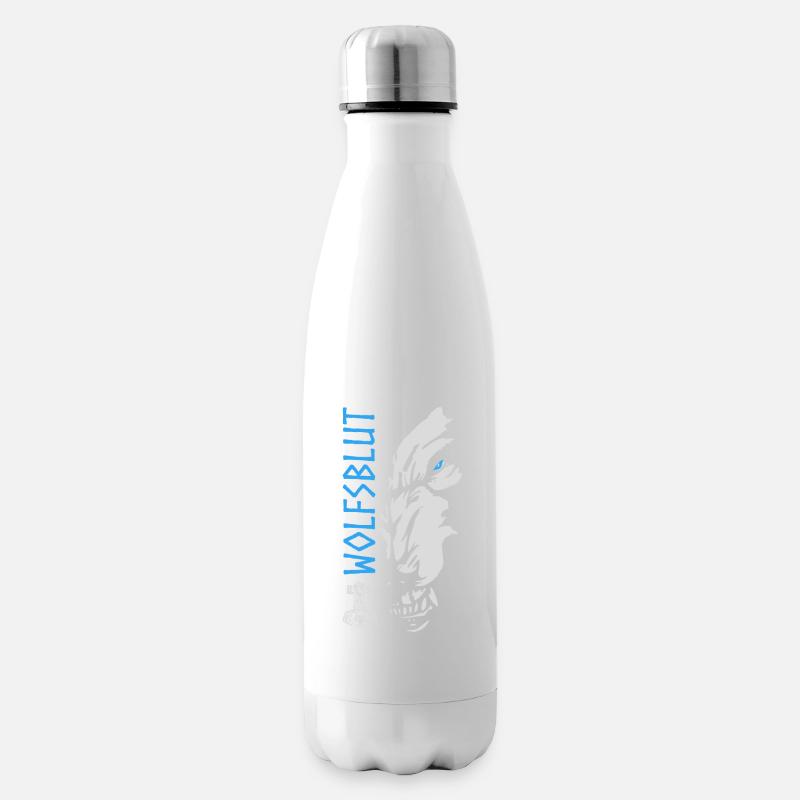 wolfsblut wikinger thor wolf odin norden walhalla - Isolierflasche - Weiß