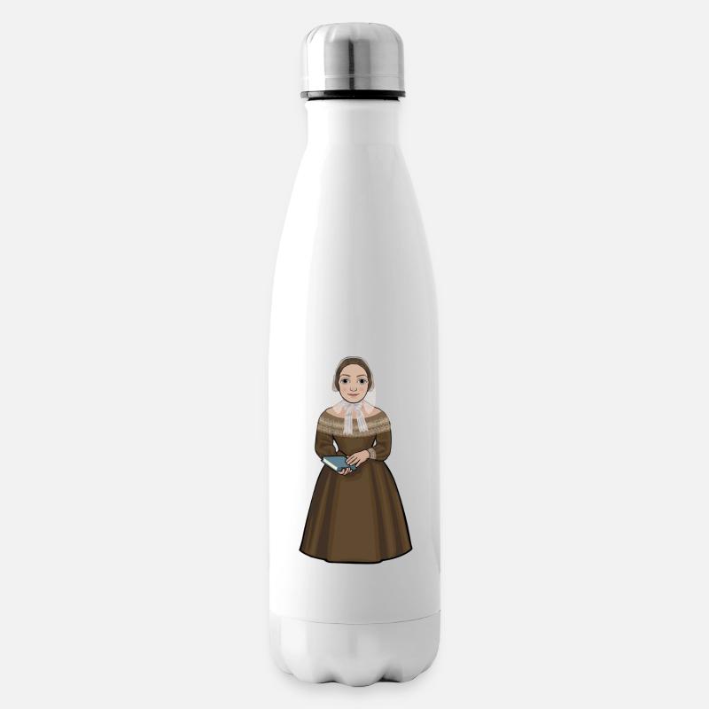 Fredrika Bremer - Bouteille isotherme - blanc