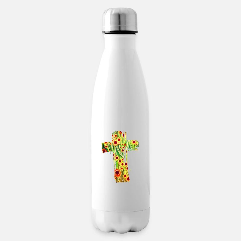 croix 11 e 110 - Bouteille isotherme - blanc