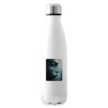 Der klare Blick - Isolierflasche - Weiß - Rechts
