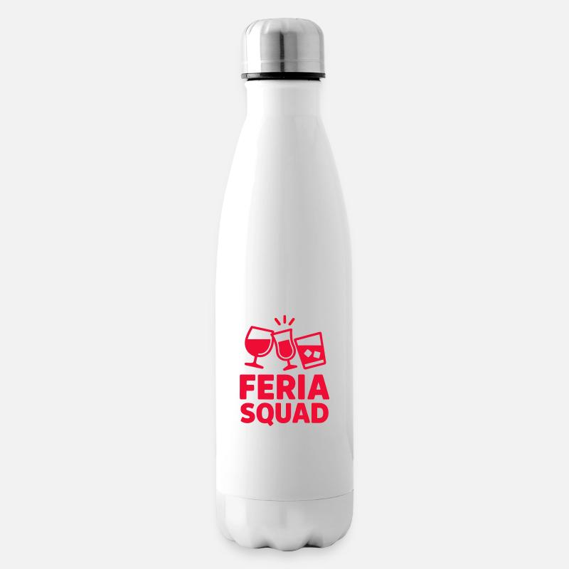 Feria Squad - Bouteille isotherme - blanc