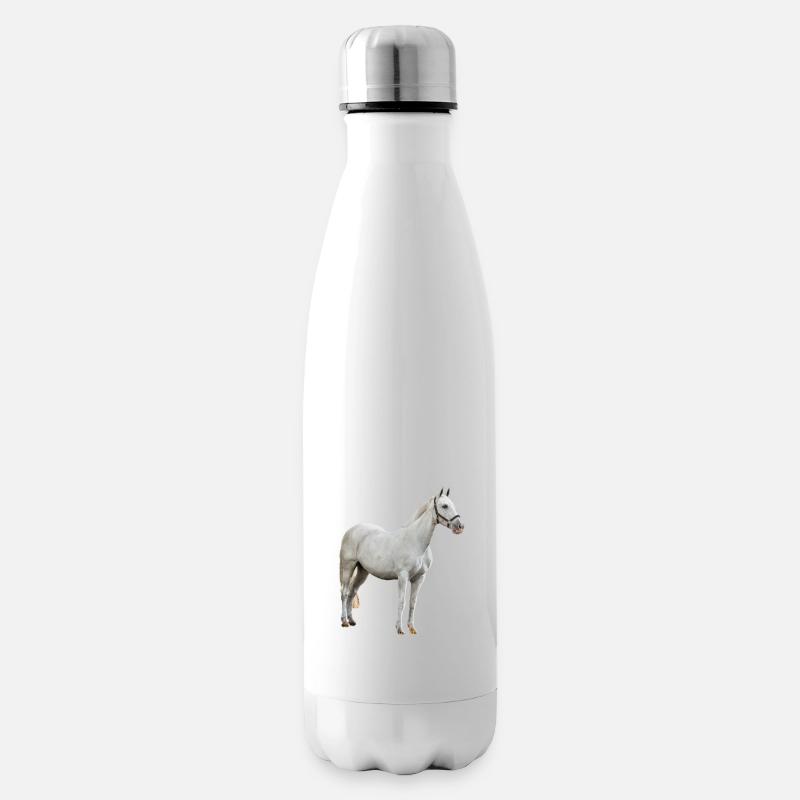 Cheval - moisissure - Bouteille isotherme - blanc