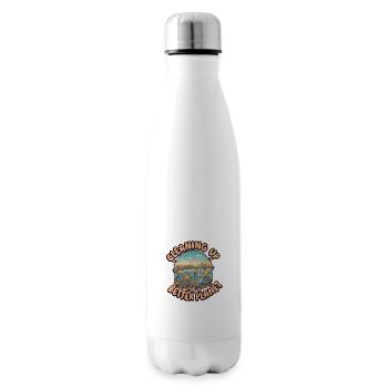 CLEANING UP FOR A BETTER PLANET - Insulated Water Bottle - white - Right