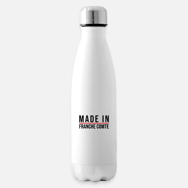 Made in Franche Comté - Bouteille isotherme - blanc