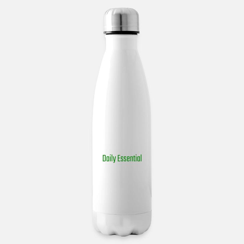 All Day Essential - Insulated Water Bottle - white