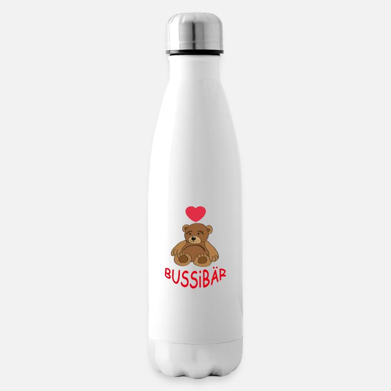 Bussi Baer - Isolierflasche - Weiß