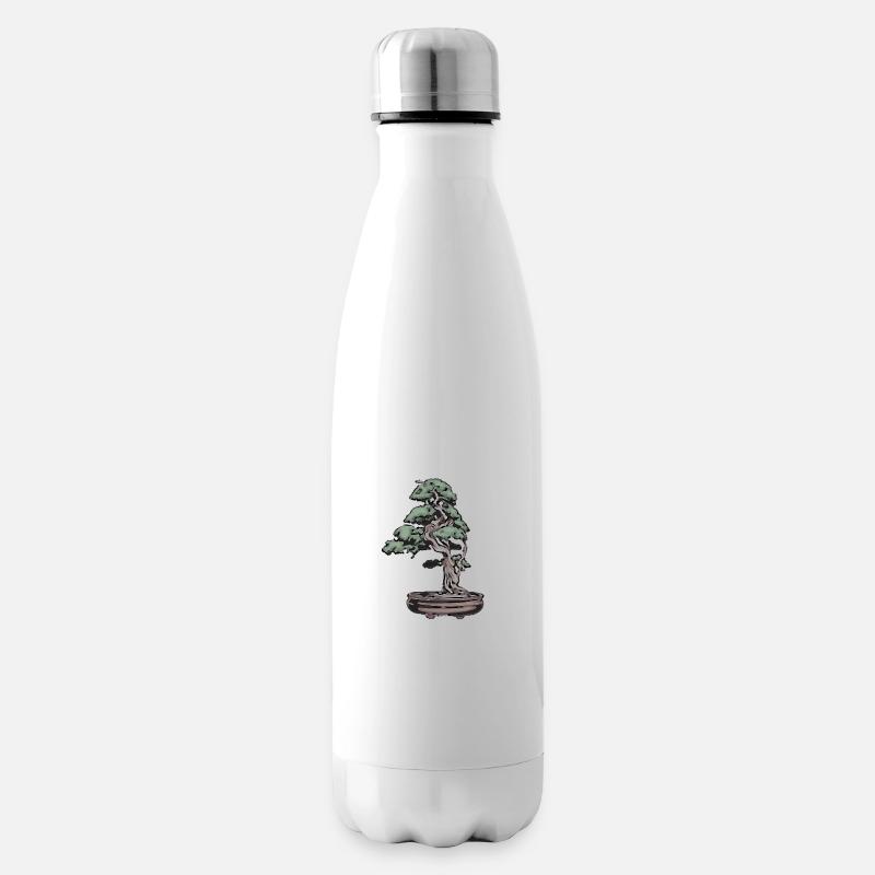 Bonsai - Isolierflasche - Weiß