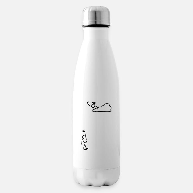 Humour - Bouteille isotherme - blanc