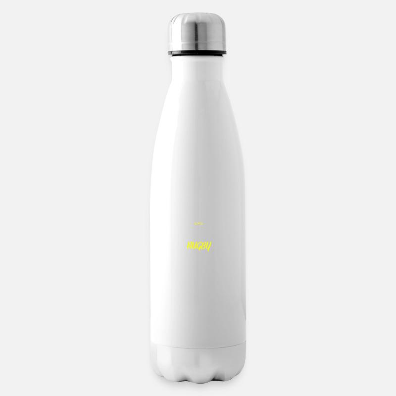 Distressed - PASSIONATED RUGBY GRANDMA - Isolierflasche - Weiß