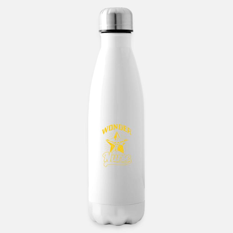 Geschenk für eine Super Krankenschwester - Isolierflasche - Weiß