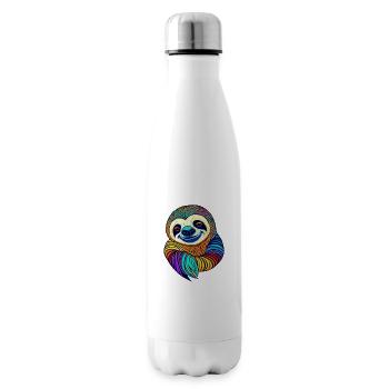 Sloth - Insulated Water Bottle - white - Right