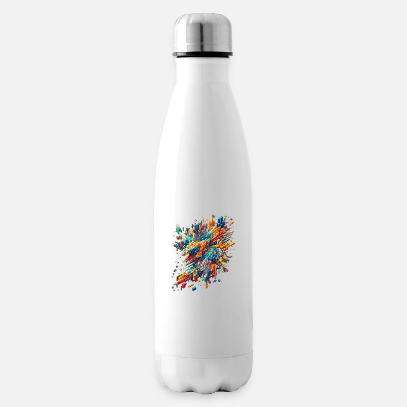 Voxel-Schaltungen - Isolierflasche - Weiß