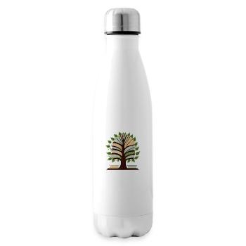 Arbre du livre - Bouteille isotherme - blanc - Droite