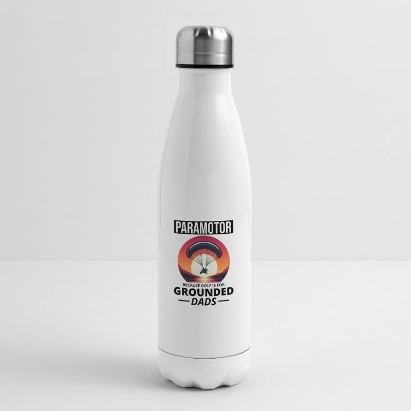 Paramotor Pilot Paramotoring Powered Paraglider Insulated Water Bottle
