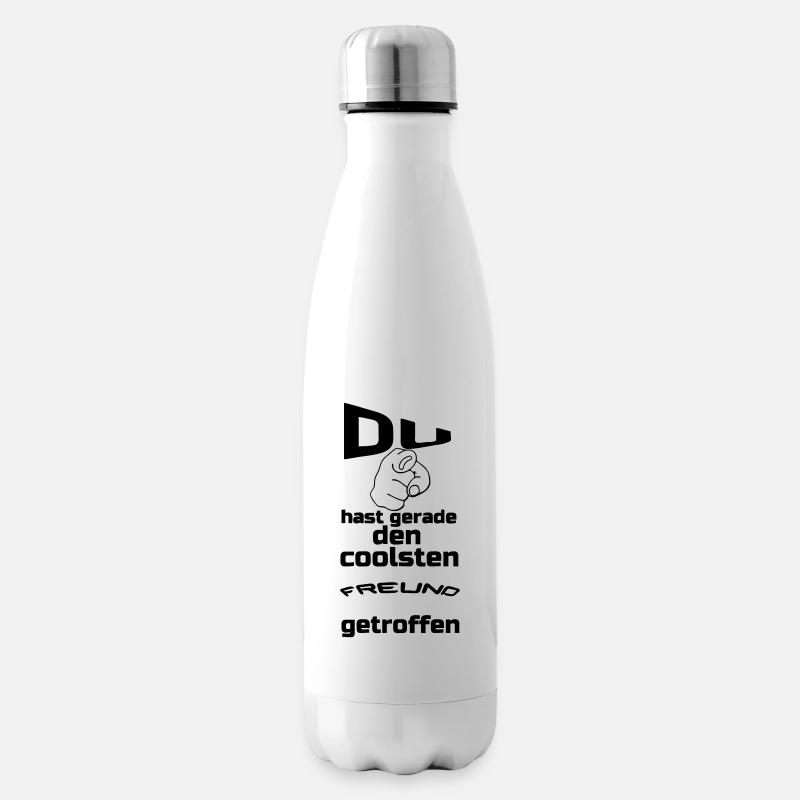 Coolster Freund Geschenk - Isolierflasche - Weiß