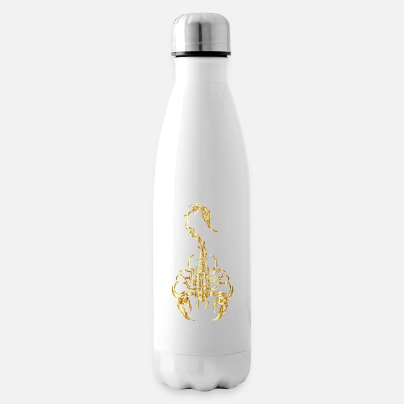Scorpion gold - Bouteille isotherme - blanc
