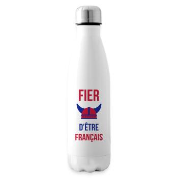 France Français Française French Frankreich - Isolierflasche - Weiß - Rechts
