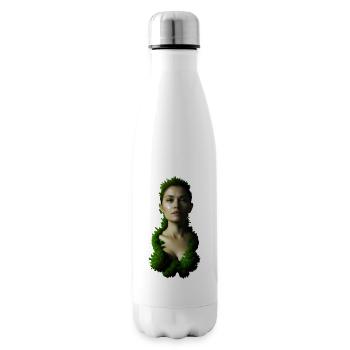 Büste einer moosigen Frau - Isolierflasche - Weiß - Rechts