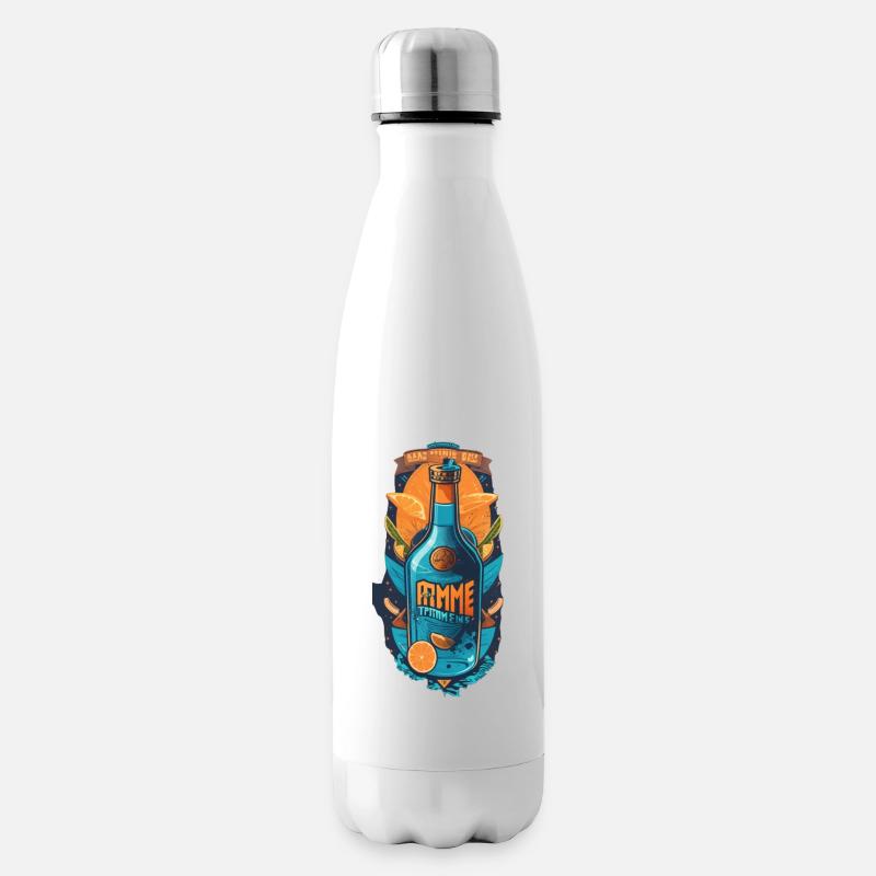 Graffiti - Isolierflasche - Weiß