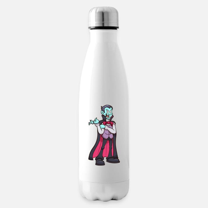 Vampire - Insulated Water Bottle - white