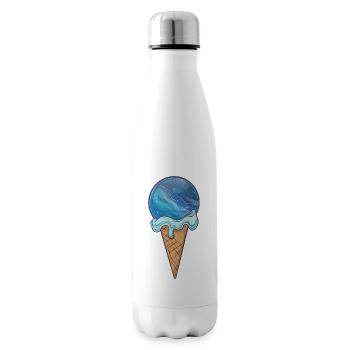 Eis-Planet Neptun - Isolierflasche - Weiß - Rechts