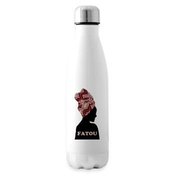Fatou - Insulated Water Bottle - white - Right