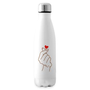 K-Pop Liebessymbol - Isolierflasche - Weiß - Rechts