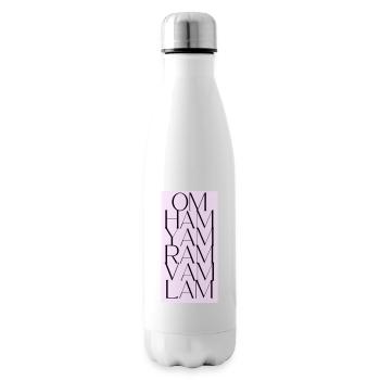 Bija Mantra Chakren - Isolierflasche - Weiß - Rechts