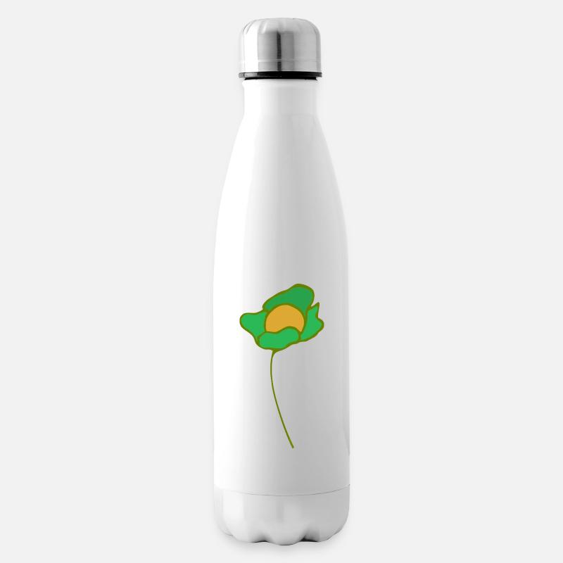 Fleuron - Bouteille isotherme - blanc