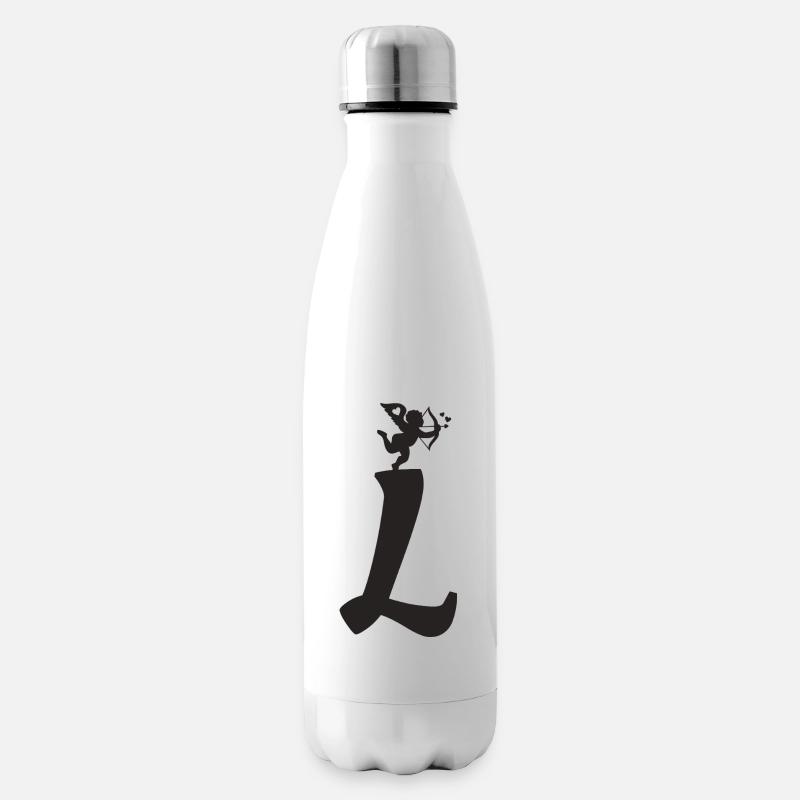 L - Isolierflasche - Weiß